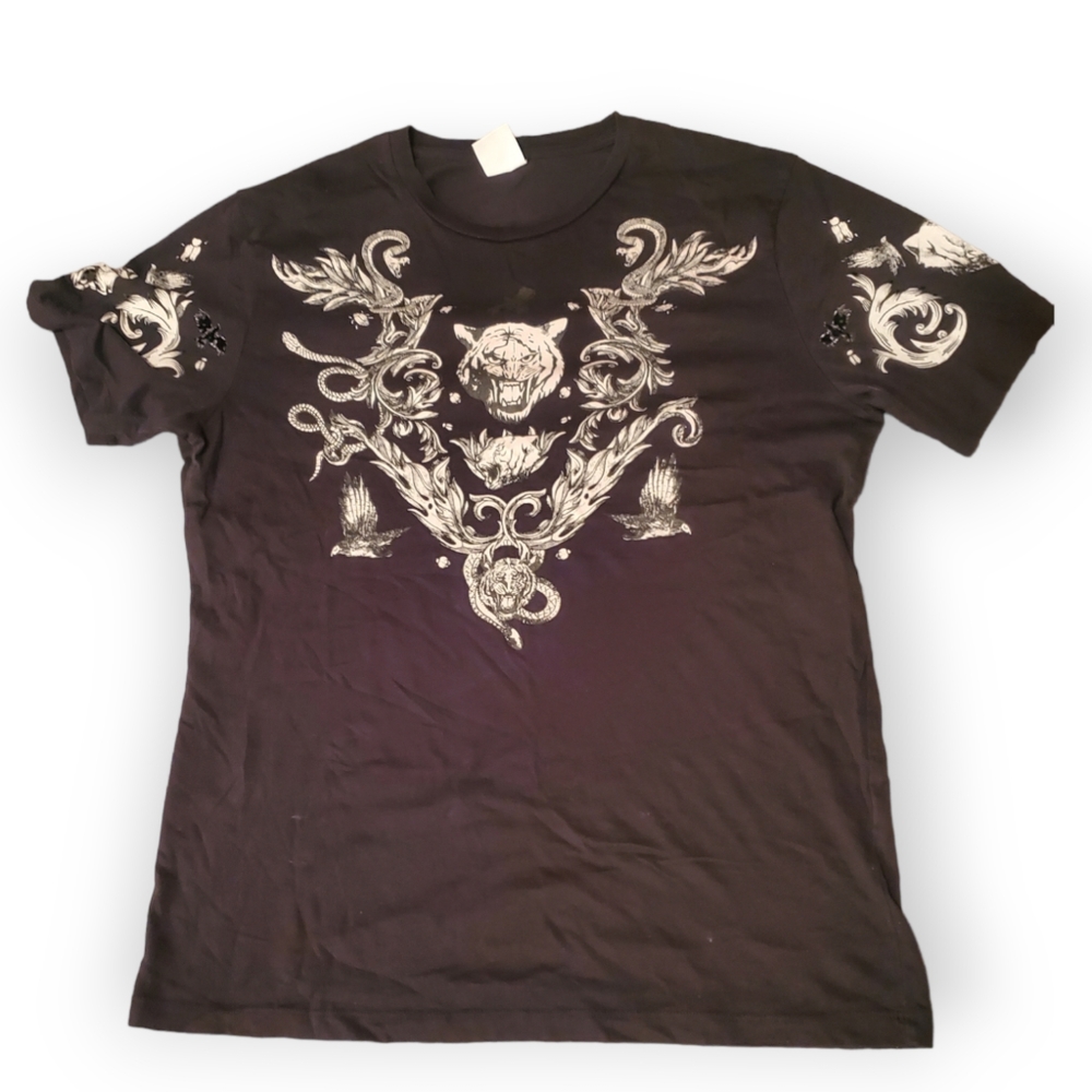 Zara Men Tiger Shirt Size Large